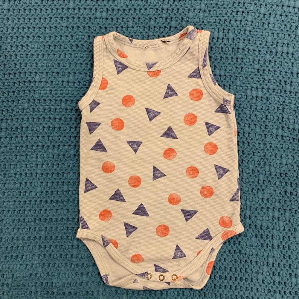 Bobo Choses Pollen Tank Baby Body Ashley Blue 18m